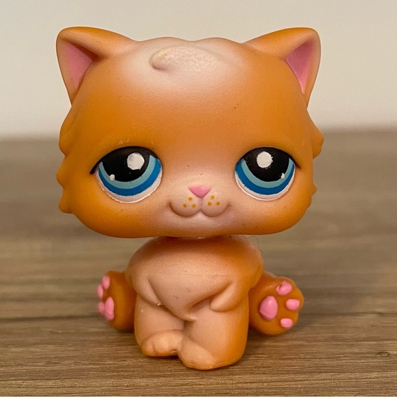 Littlest Pet Shop 2004 Orange Persian Cat - Picture 1 of 6